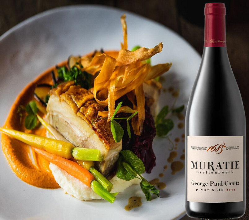 You are currently viewing Drink a Toast to Muratie Estate on International #PinotNoirDay + A Slow-Roasted Pork Belly Recipe